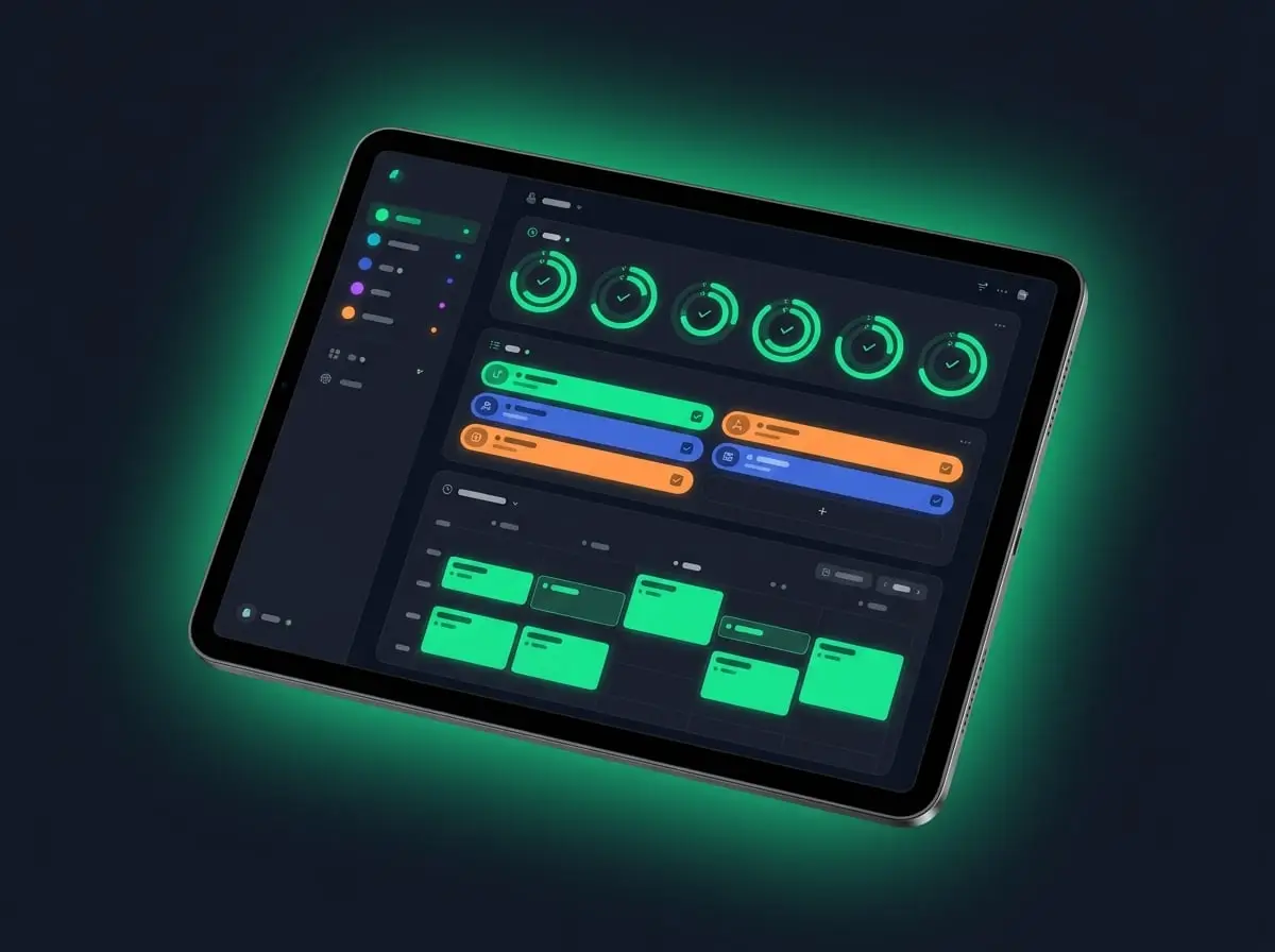 Productivity template preview