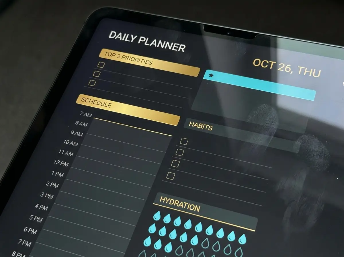 Daily planner · GoodNotes